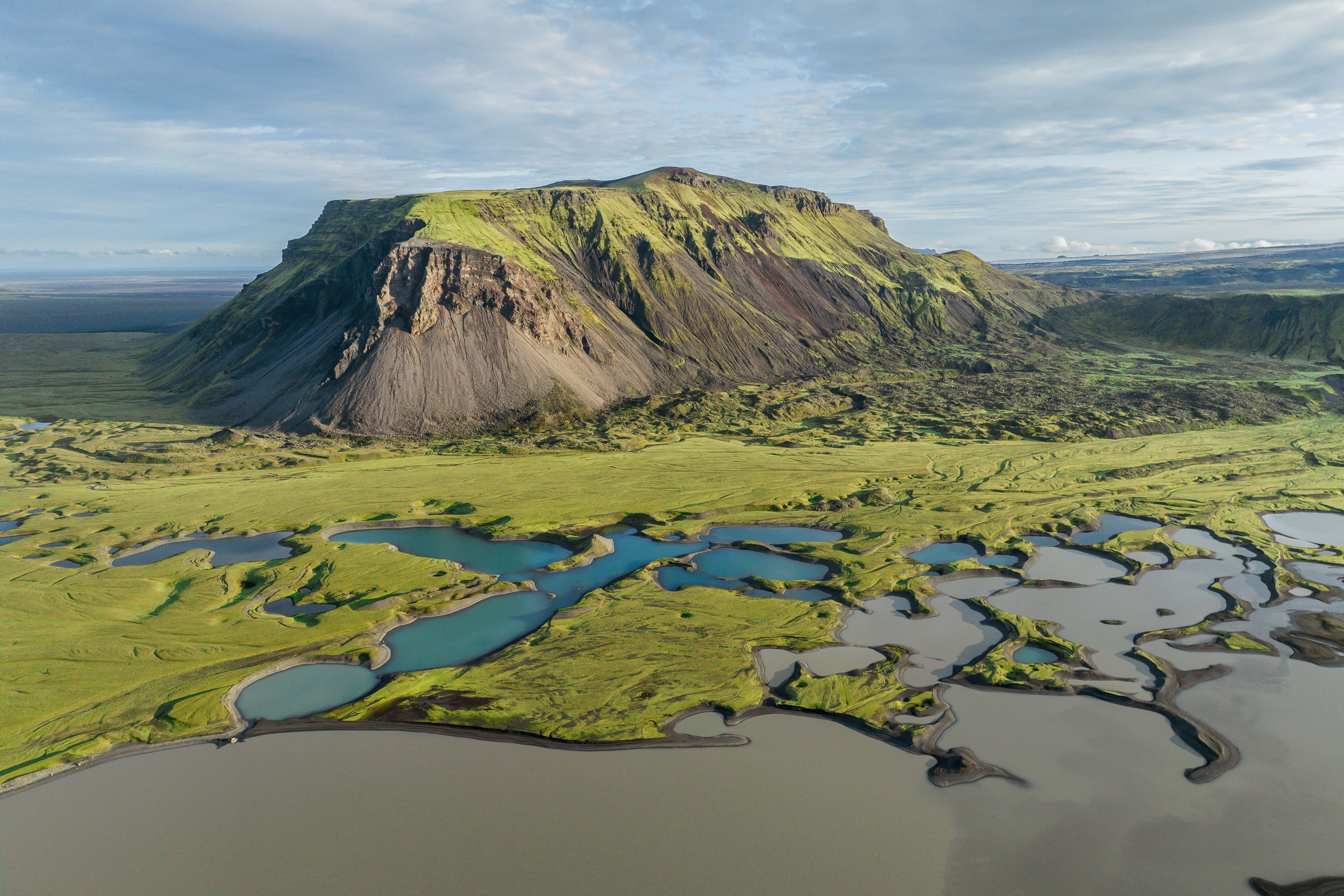 Sandfellsjokull  Mountain Geology Expeditions in Iceland